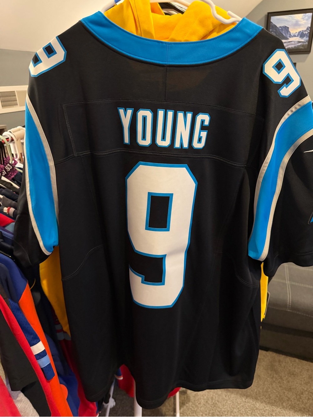 Nike Carolina Panthers Bryce Young #9 Vapor F.U.S.E. Limited Jersey Men’s XXL